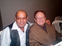 Kamel avec H.Alleg en 2008