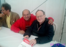 Kamel avec Henri Alleg 2005